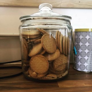 Is there a sadder sight than your biscuit barrel being filled with plain digestives? Probably only pink wafers!