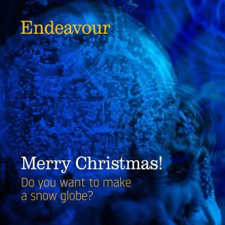 The clock’s counting down to Christmas and, if anything, seems to be speeding up, which mean it’s time for our digital Christmas card and this year’s little challenge is to create your own snow globe! 

https://endeavour.agency/christmas2024

Give it a go, they’re really rather sweet, and there’s of course our Christmas playlist to listen to whilst you’re making it.

#MerryChristmas